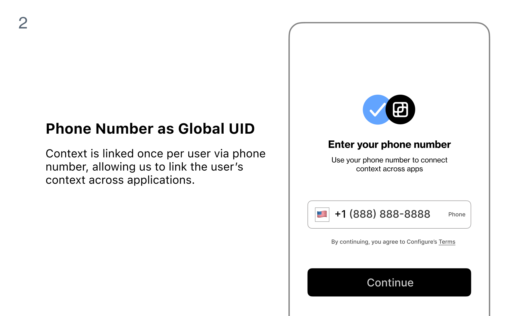 Configure modal showing assistant insights